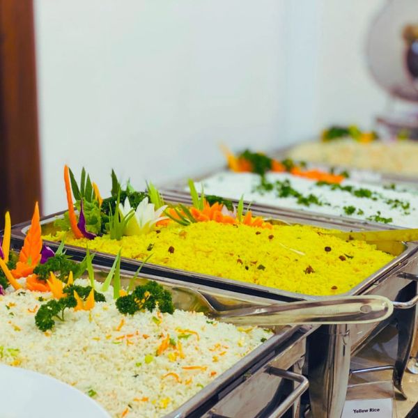 Garden Beach Hotel food