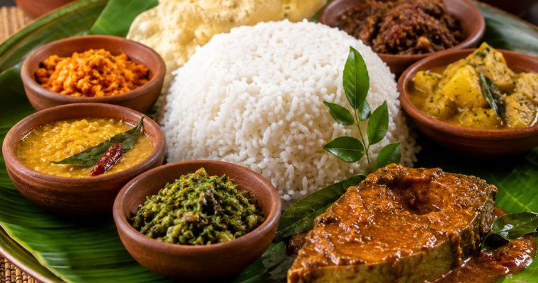 Sri Lankan cuisine at Garden Beach Hotel